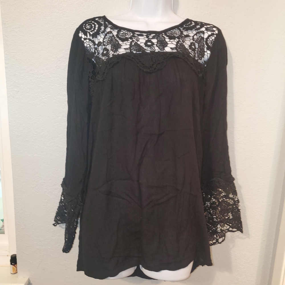 Women's Black Blouse